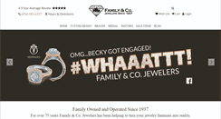 Desktop Screenshot of familyjewelers.com